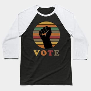 Vote Gift Vintage Retro Election 2020 Baseball T-Shirt